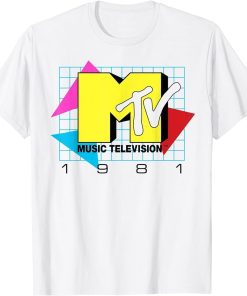 Music Television 1981 Logo T-Shirt