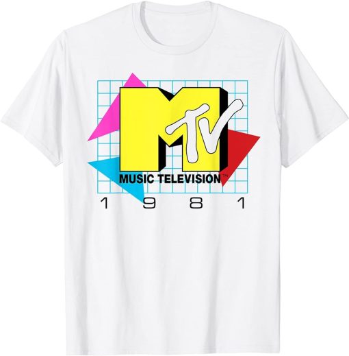 Music Television 1981 Logo T-Shirt